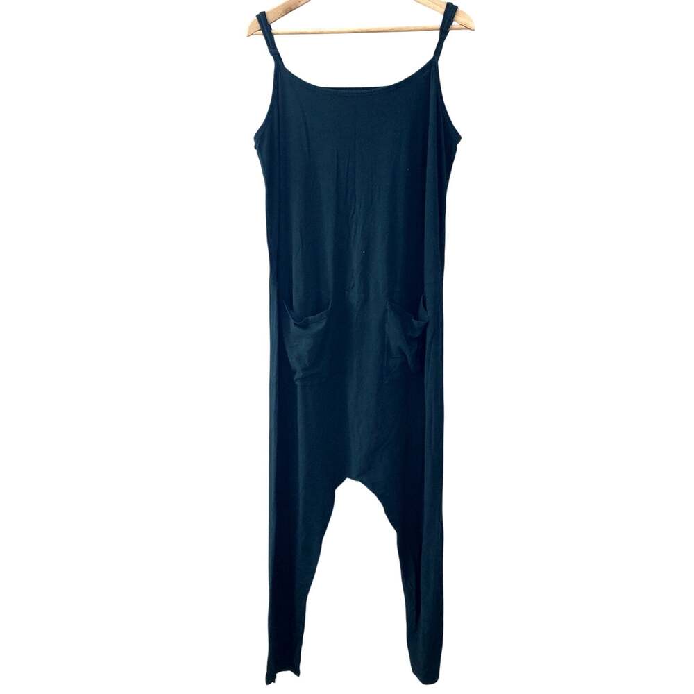 Universal Standard Sleeveless Jackson Jumpsuit Green Small Fits 14-16